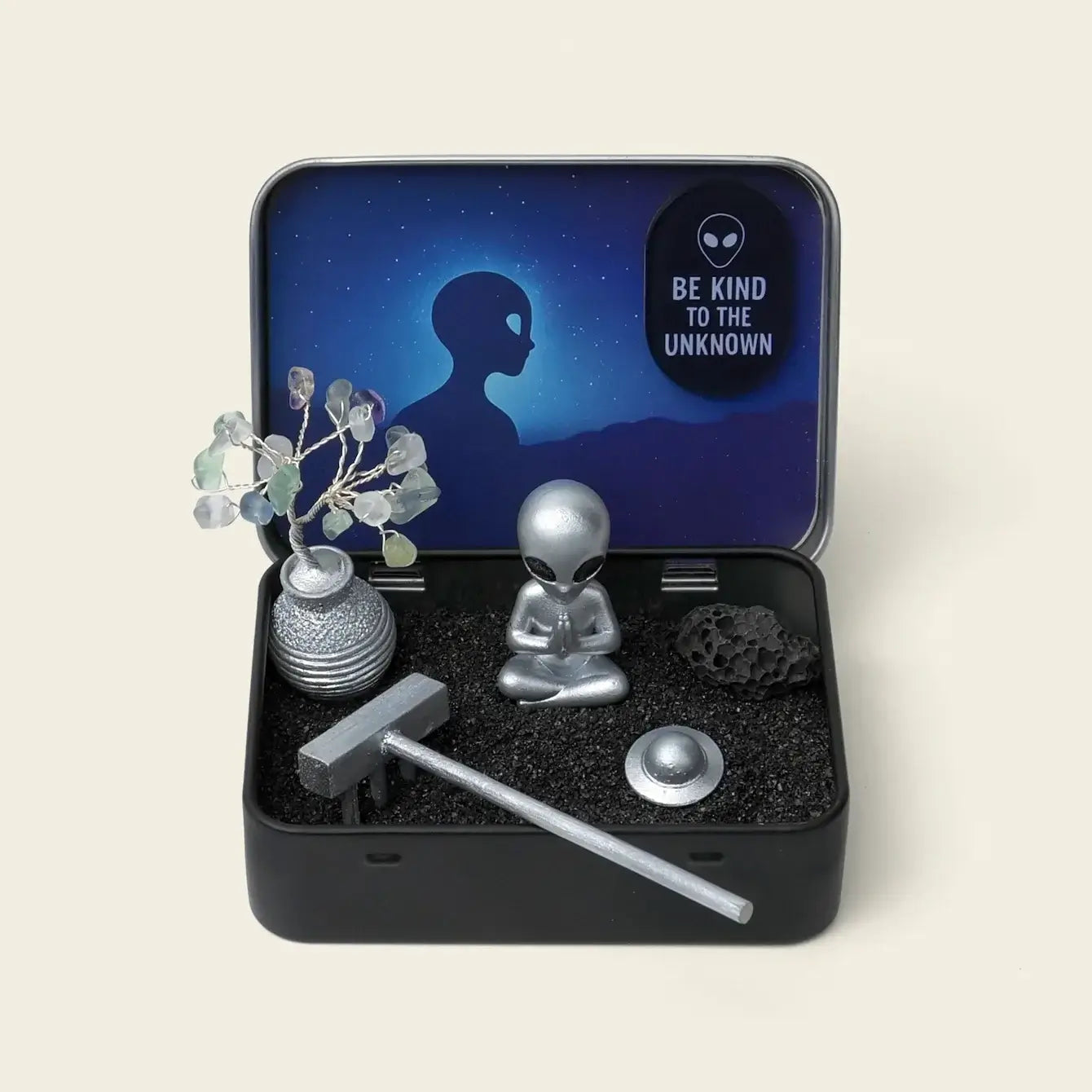 ET Crystal Zen Garden for Cosmic Desk Calm | Zenify