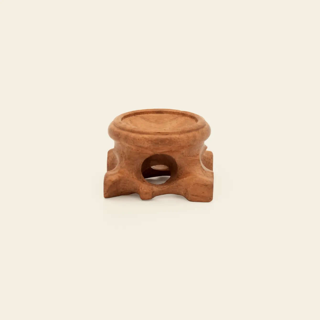 Solid Wood Crystal Ball Stand Zenify