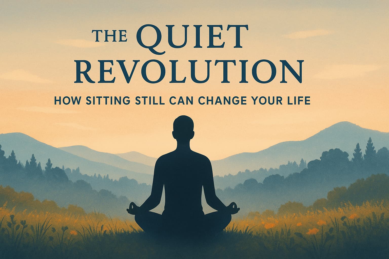 The Quiet Revolution: How Sitting Still Can Change Your Life