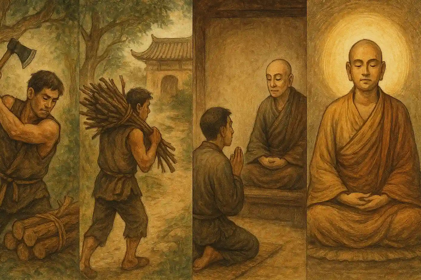 The Awakening Journey of Huineng: A Zen Story of Inner Freedom