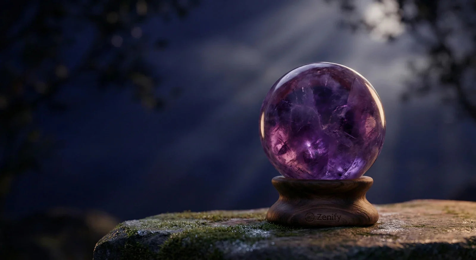 amethyst and quartz spheres