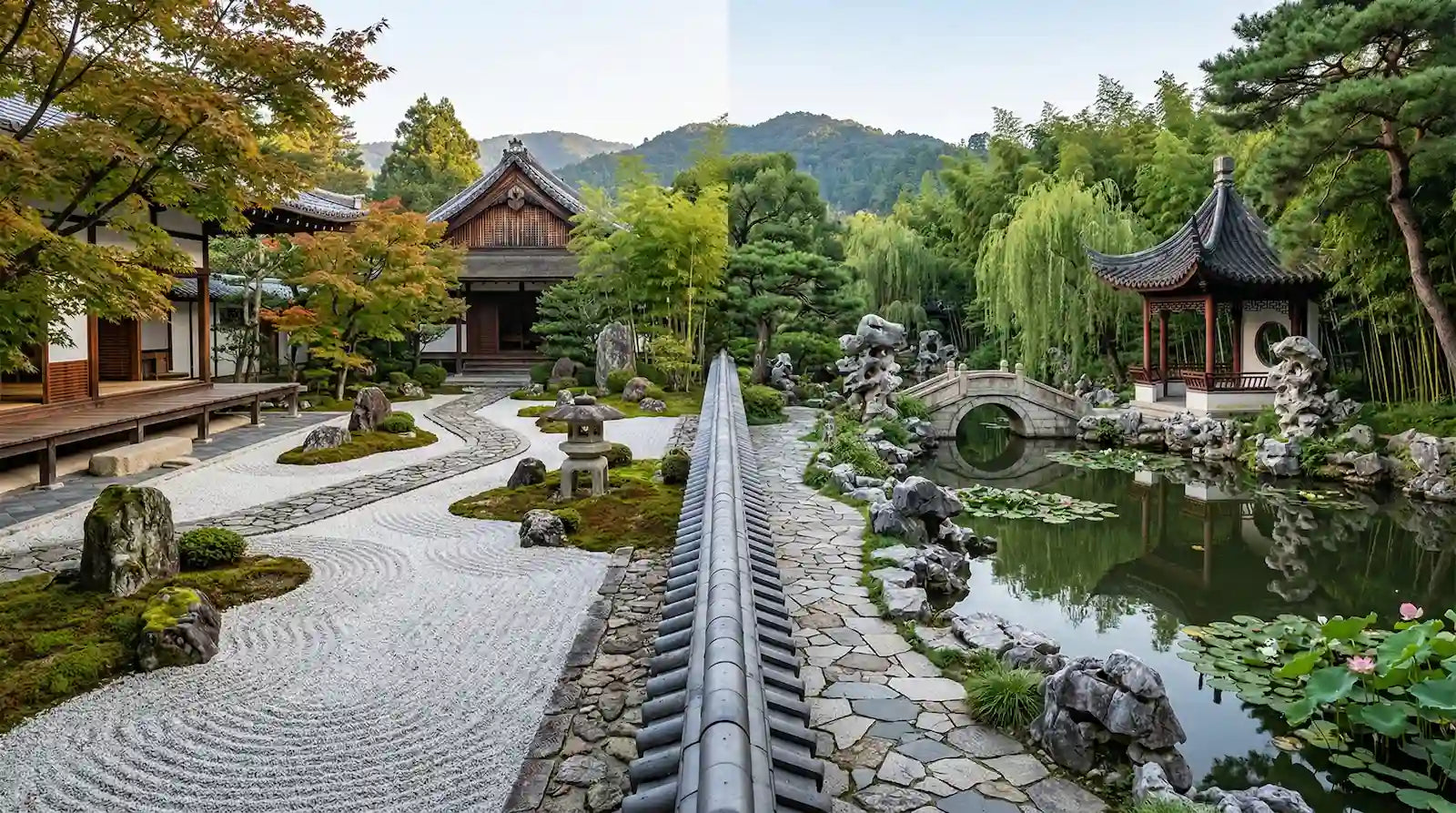 Japanese vs Chinese Zen Garden: Key Differences Explained