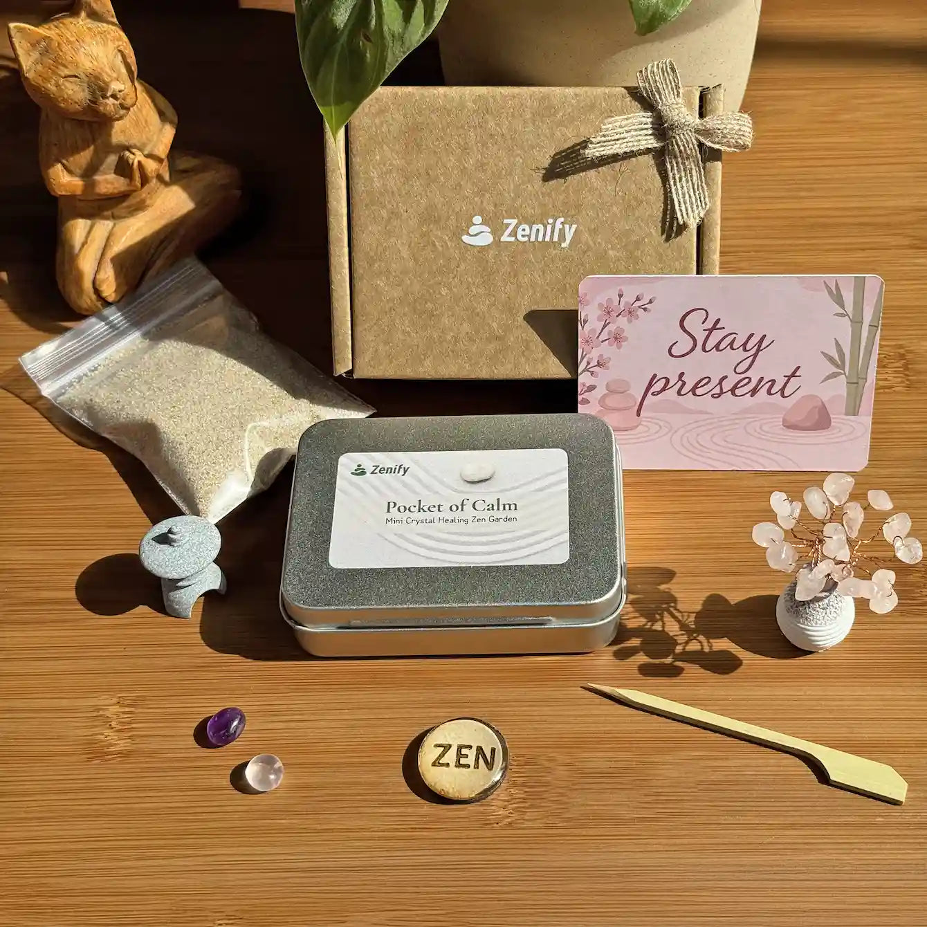 Japanese Zen Crystal Garden – Zenify Pocket of Calm