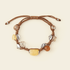 Zenify Citrine Cord Bracelet with genuine citrine crystals and earth-toned cord, symbolizing abundance and confidence.