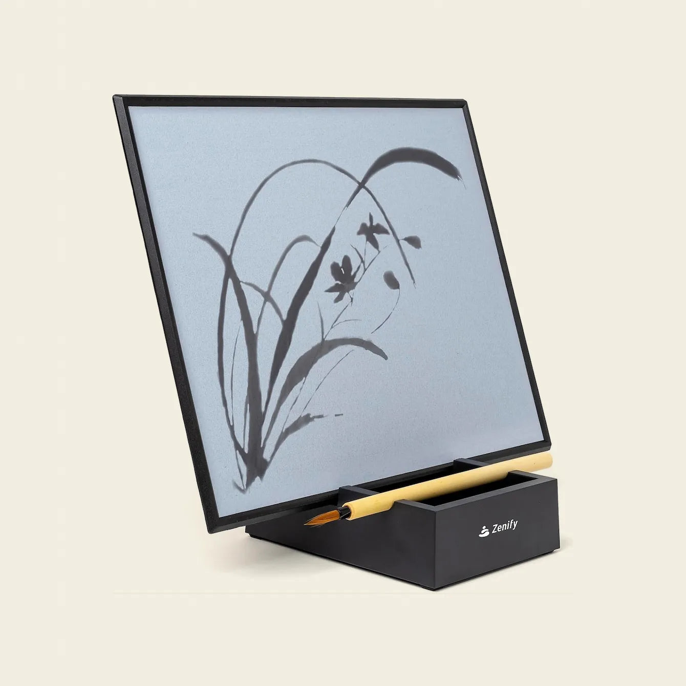 Flow Water Painting Board showcasing elegant Zen-inspired design for mindful art and stress relief.