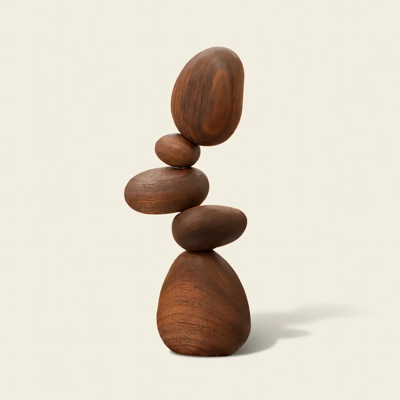 Wooden Balance Stones – Hand-Stacked Mindfulness Sculpture
