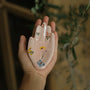 Painted Palm Tray