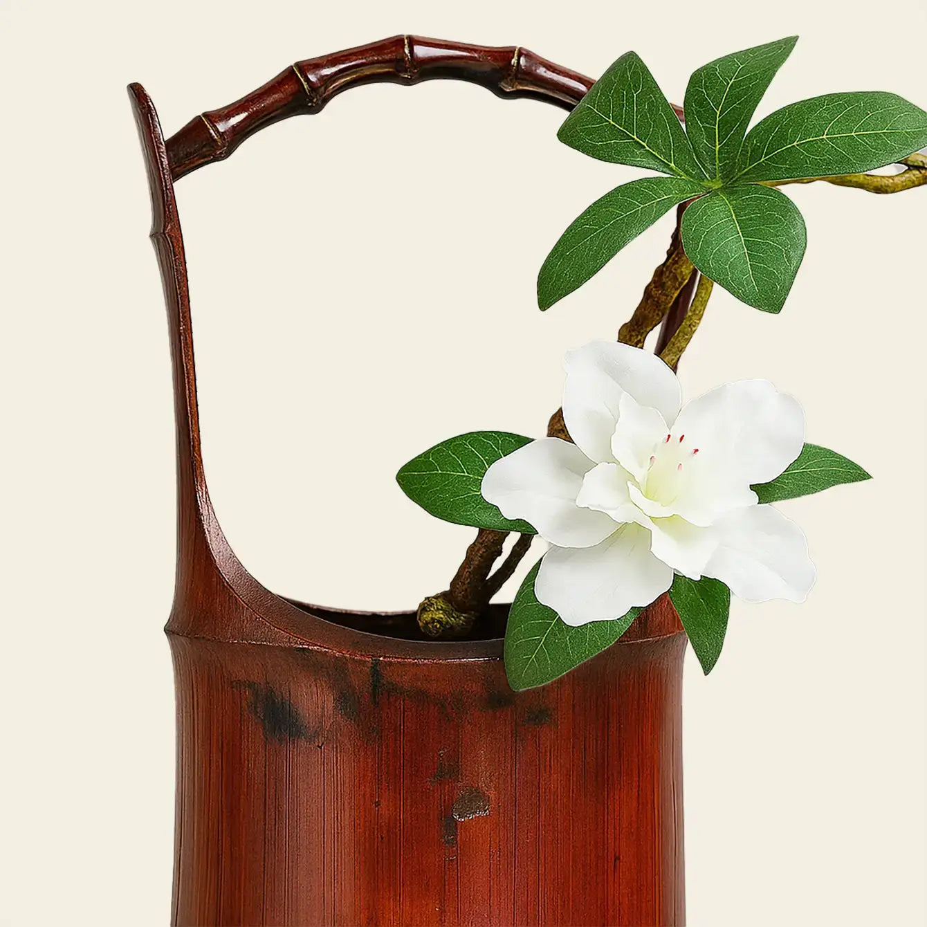 Zenify™ Bamboo Zen Flower Vase – A Tranquil Touch for Your Space