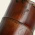 Close-up of the Zenify Bamboo Zen Flower Vase showcasing its natural bamboo texture and handcrafted details.