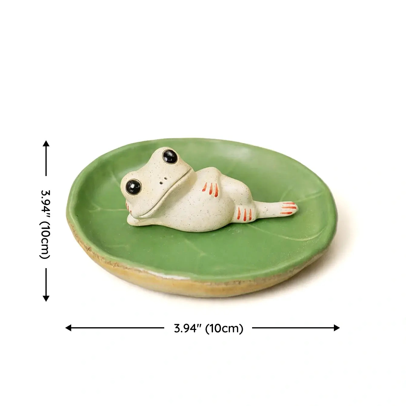 Leisure Frog – Handcrafted Ceramic Desk Companion