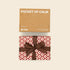 Gift box of Pocket of Calm by Zenify, featuring a beautifully wrapped present for a Crystal Zen Garden.