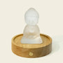 Zenify™ Frosted Crystal Buddha Lamp for Calm & Meditation | A Peaceful Gift Zenify