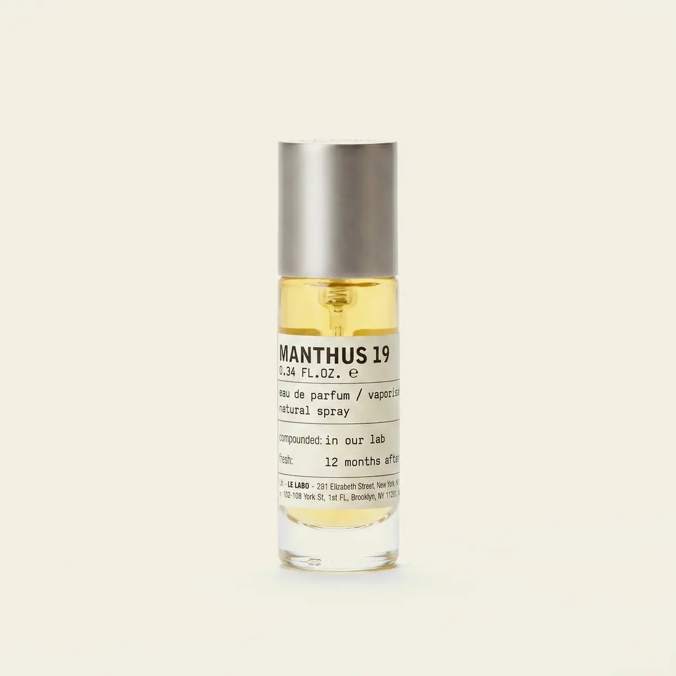 Portable Chakra Aromatherapy Mist for Yoga & Deep Meditation - 10ml bottle with silver cap, essential for relaxation.