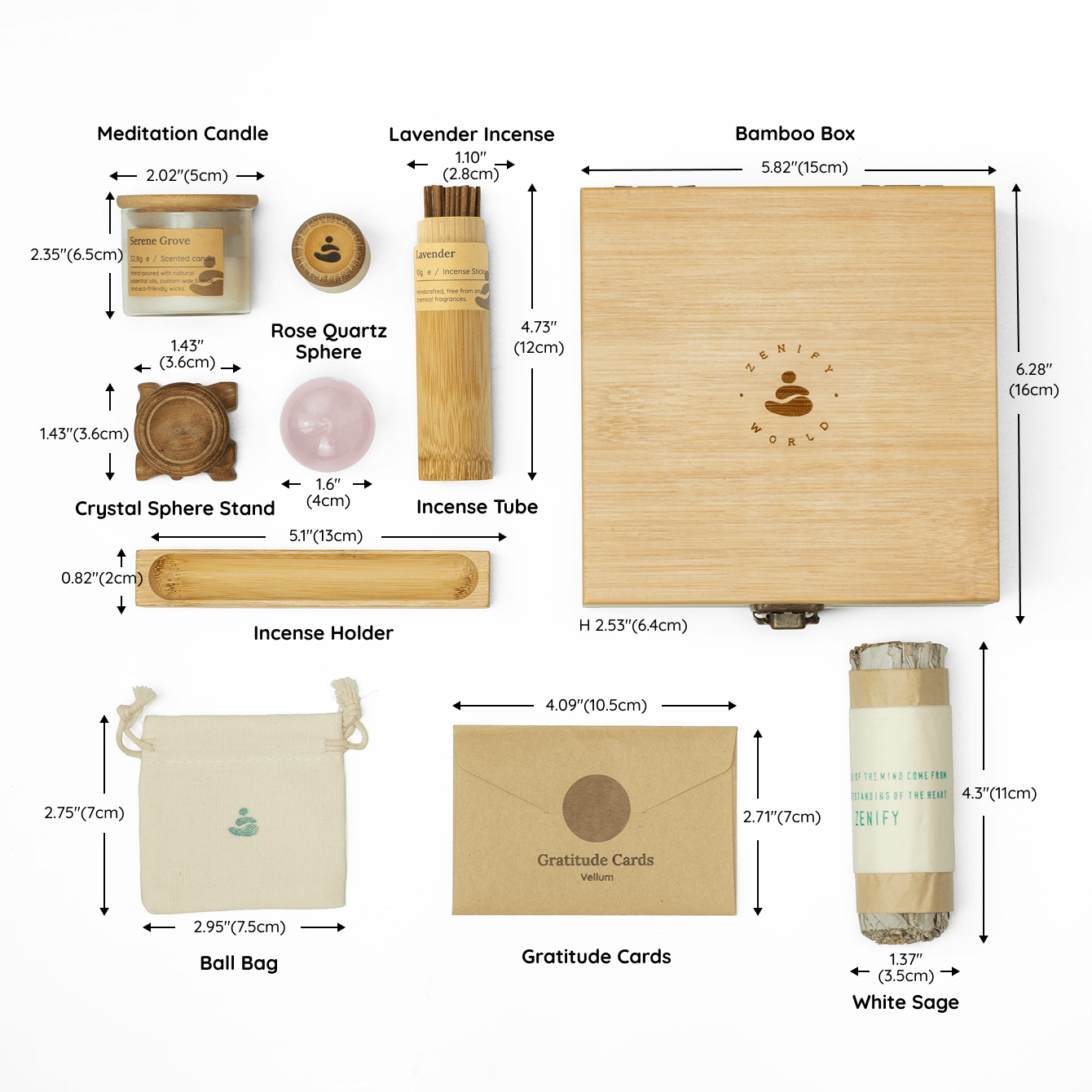 Zen Spiritual Healing Meditation Mini Kit