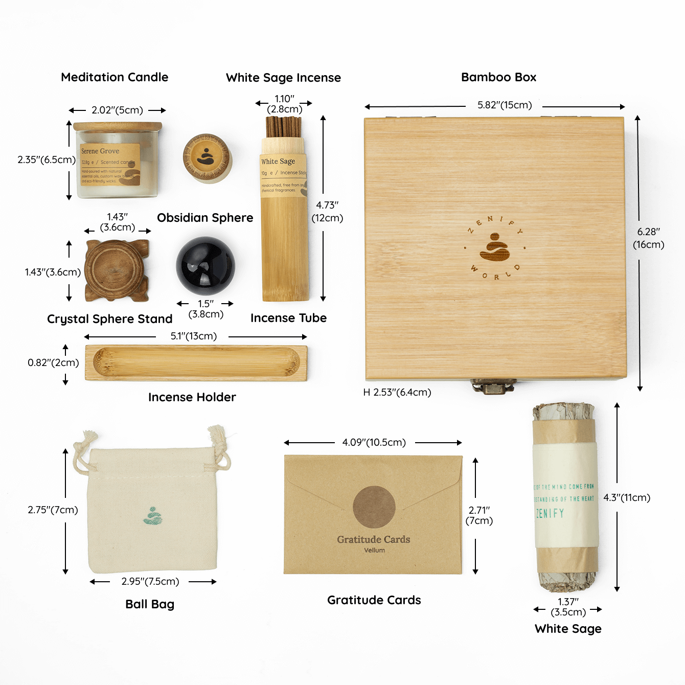 Zen Energy Purification Meditation Mini Kit