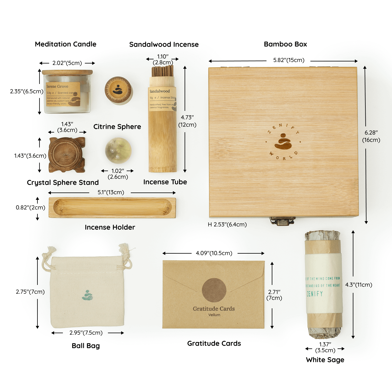 Zen Positive Energy Awakening Meditation Mini Kit