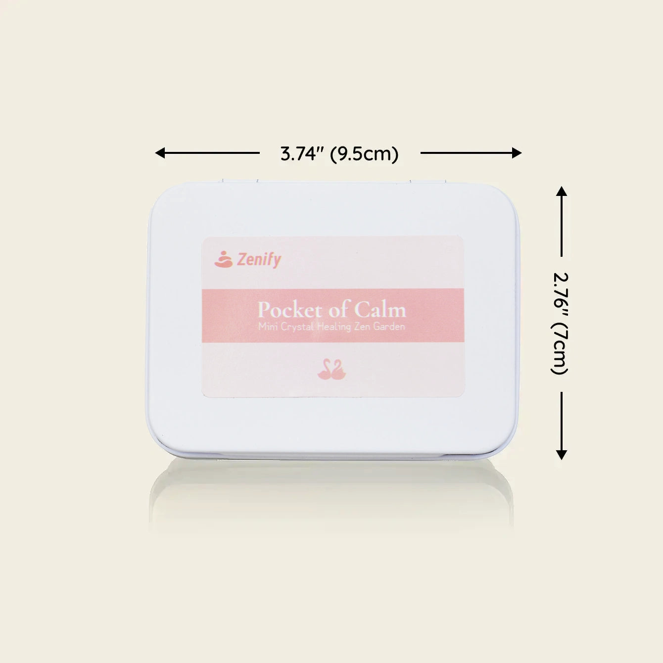 Love Endures Crystal Zen Garden in a compact design for mindfulness and stress relief.