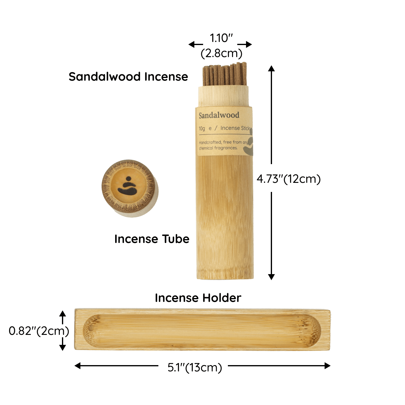 Sandalwood Incense Set