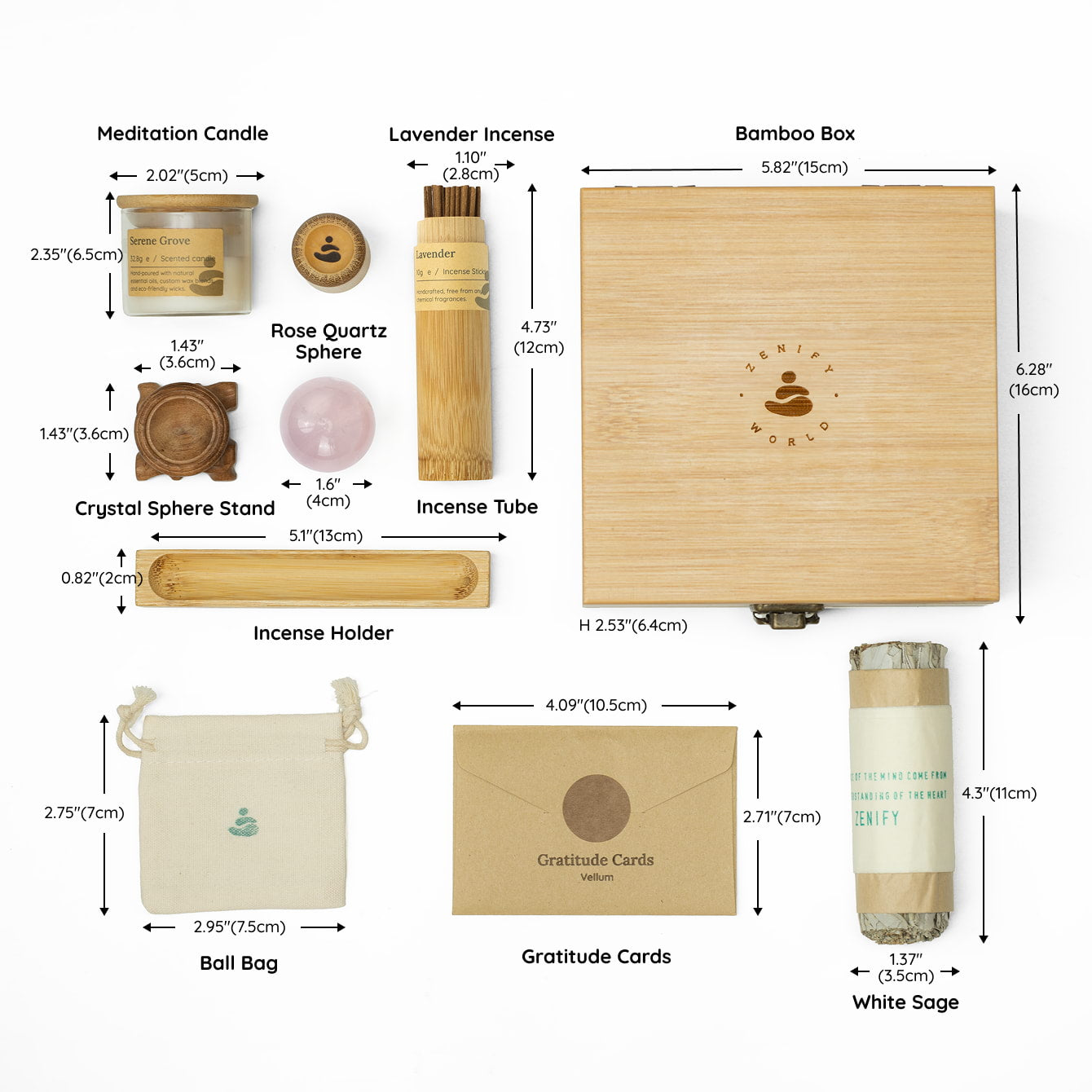 Zen Spiritual Healing Meditation Mini Kit