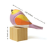 Handcrafted Wooden Bird Decorative Figurine Zenify