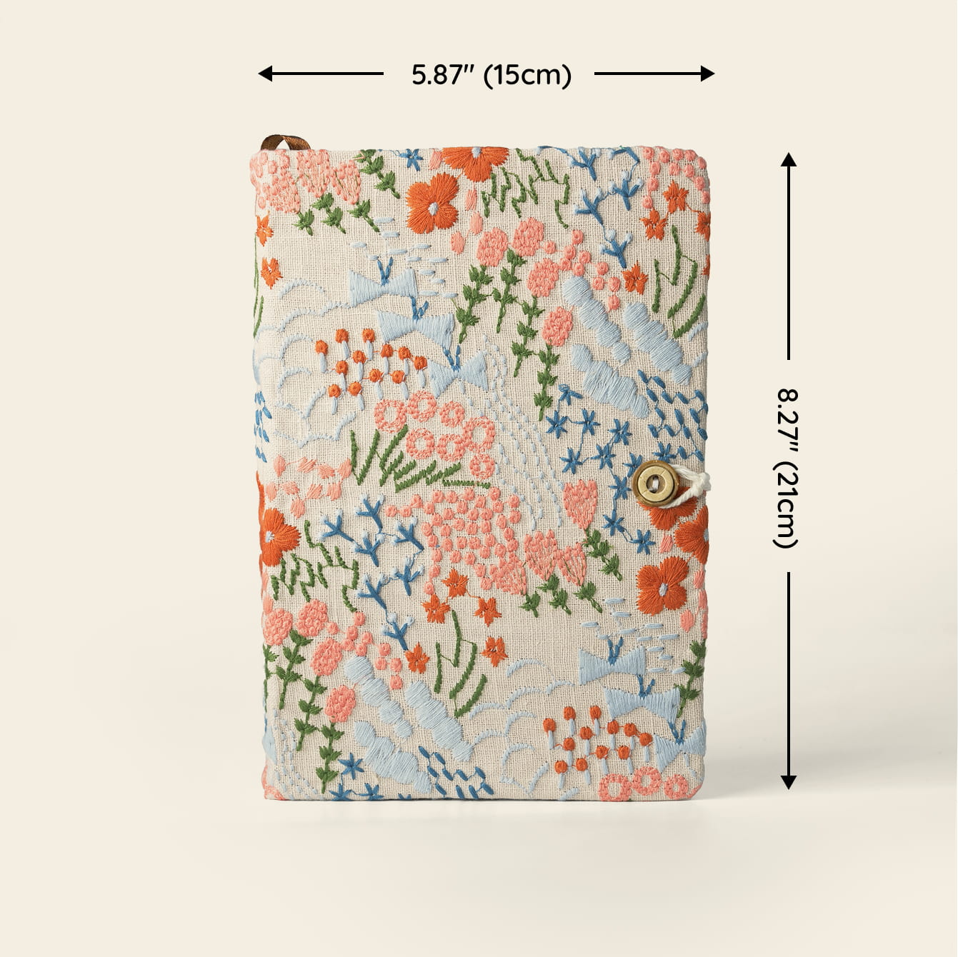 Handmade Embroidered Notebook