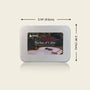 Pocket of Calm Mini Crystal Healing Zen Garden, a personalized Four Seasons Zen Crystal Garden in a sleek tin.