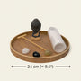 Zen Garden – Serenity Edition with Buddha statue, stones, and rake, promoting calm and clarity.