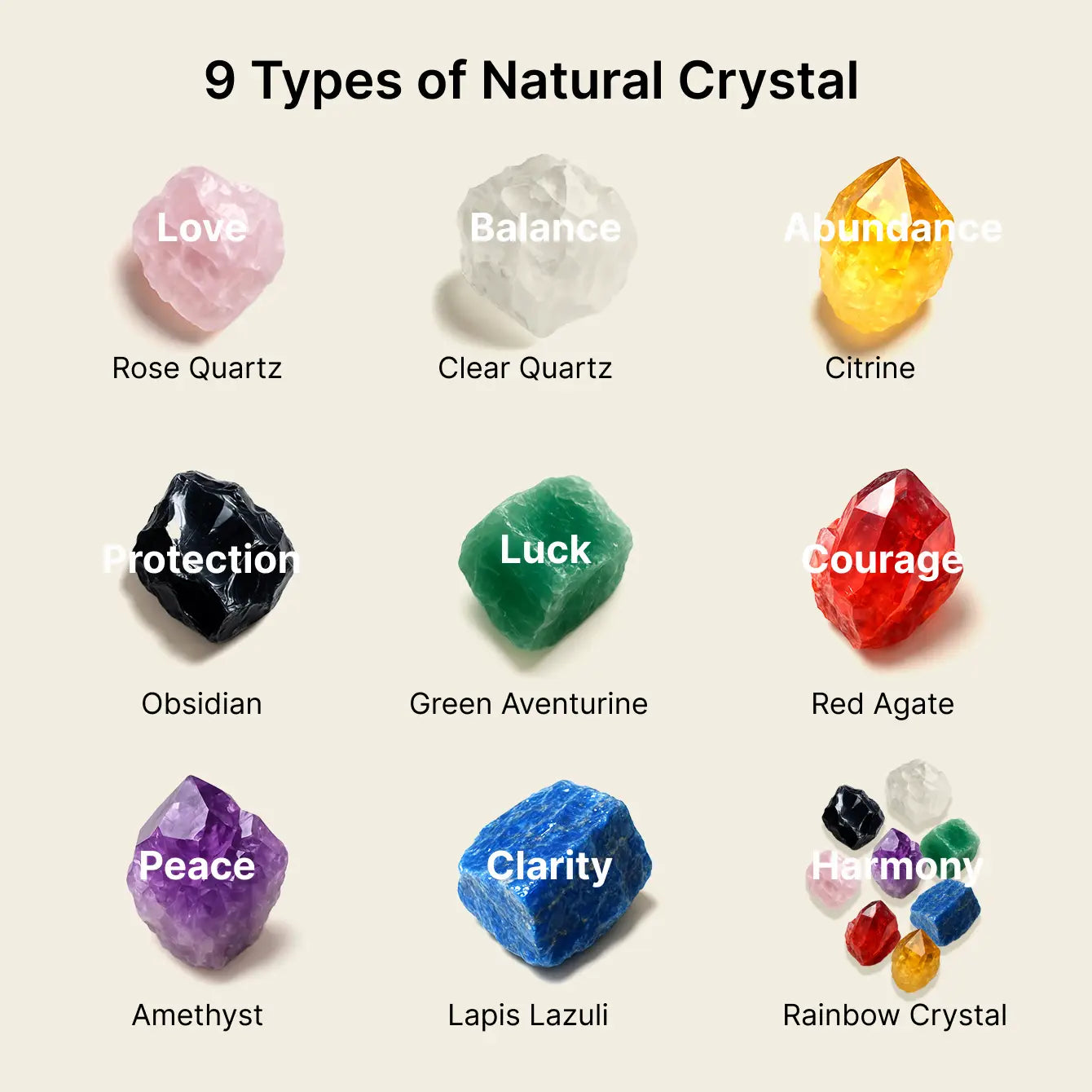 Japanese Crystal Zen Garden - Desktop Meditation & Stress Relief Kit