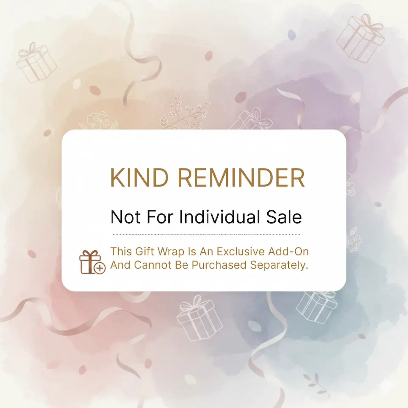 gift wrapping options for orders