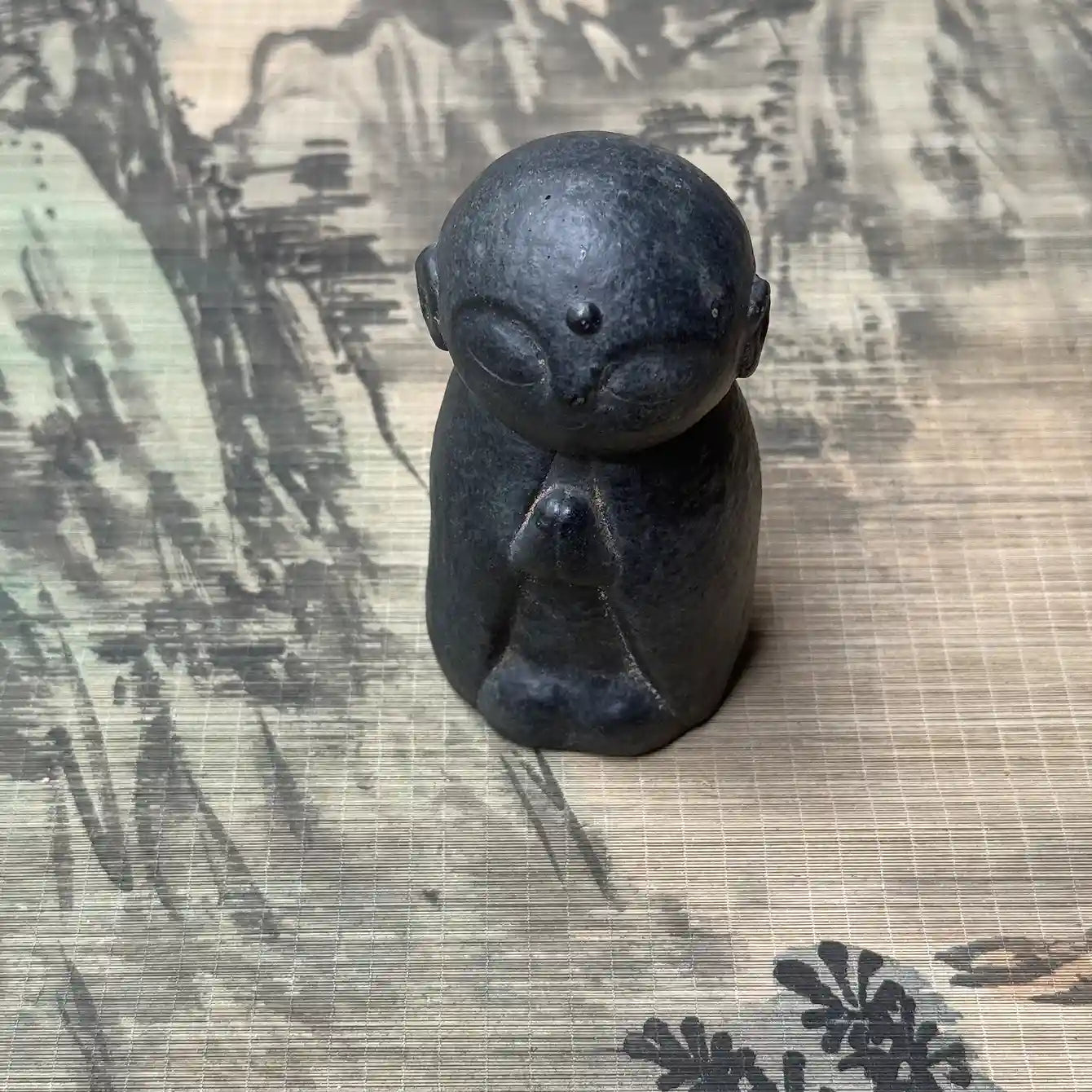 Zen Buddha Statue Stone Figurin