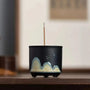 Zenify™ Misty Peaks – Ceramic Incense Holder of Tranquil Mountains Zenify