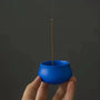 Zenify™ Klein Blue Incense Vessel – A Minimalist Burner for Calm Rituals Zenify