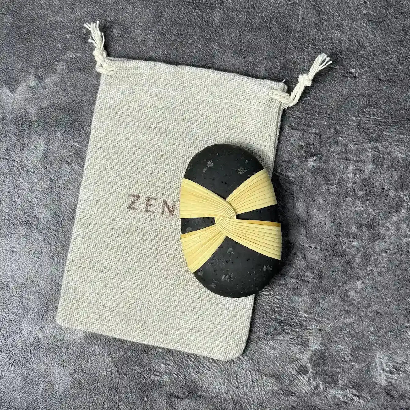 Zenify™ StoneWrap – Handwoven Zen Stones for Stillness and Presence Zenify