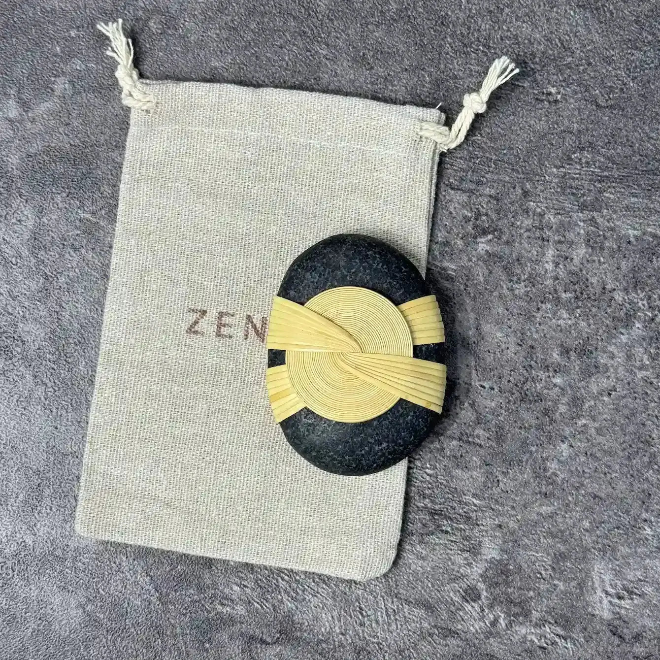 Zenify™ StoneWrap – Handwoven Zen Stones for Stillness and Presence Zenify