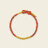Zenify™ Fortune Knot – Handwoven Lucky Cord Bracelet in vibrant red and gold colors.