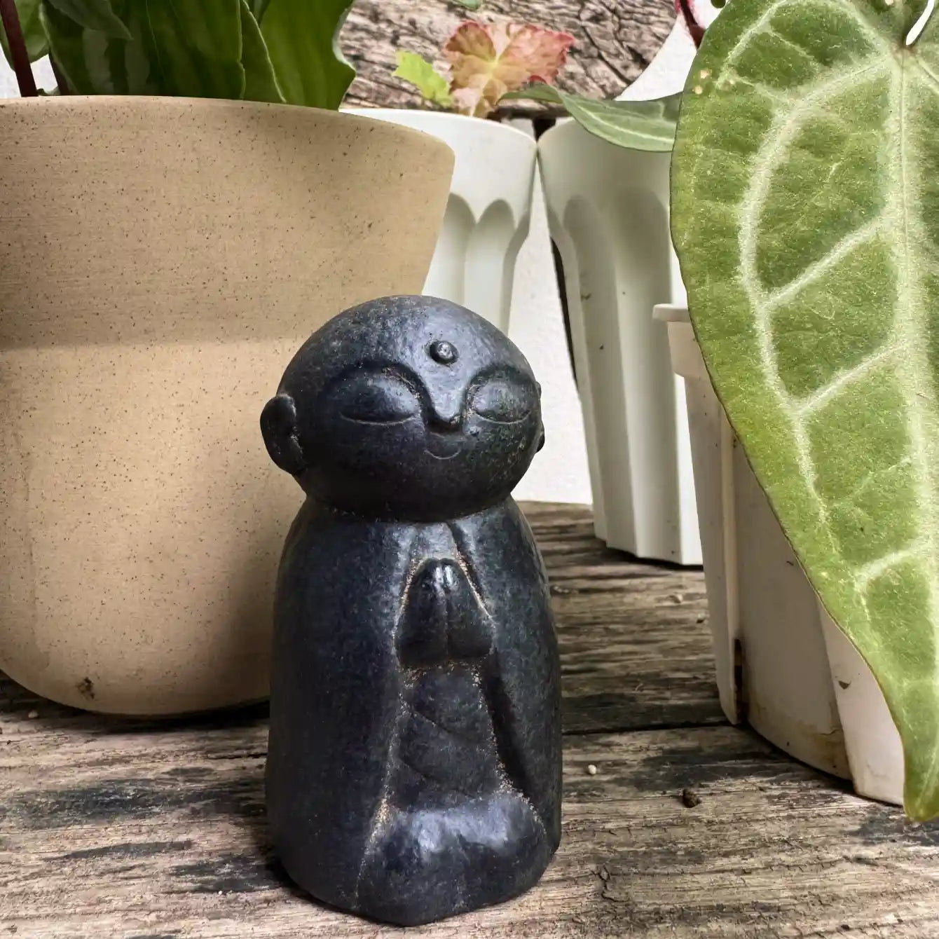 Zen Buddha Statue Stone Figurin