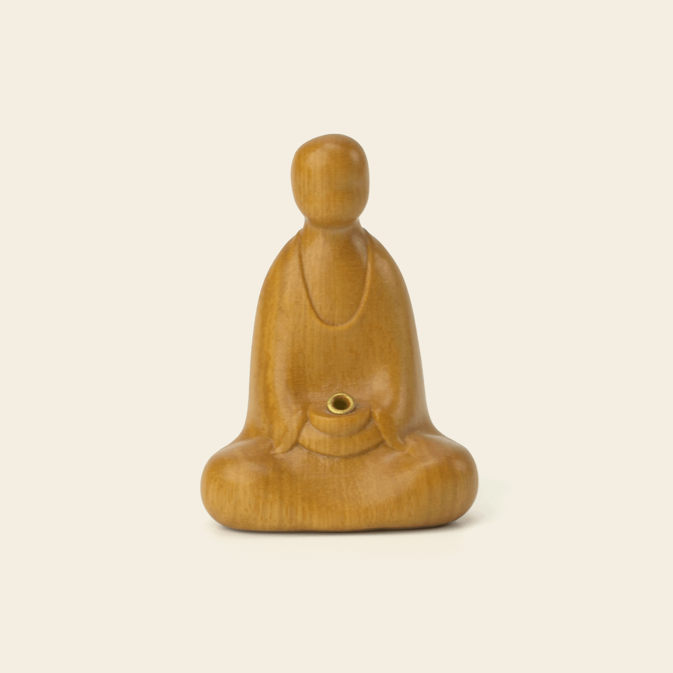 Sandalwood Minimalist Buddha Incense Holder