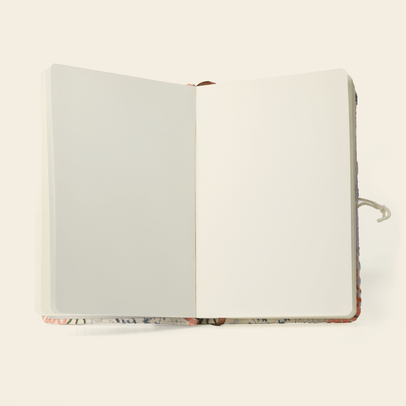 Embroidered Fabric Mindfulness Notebook