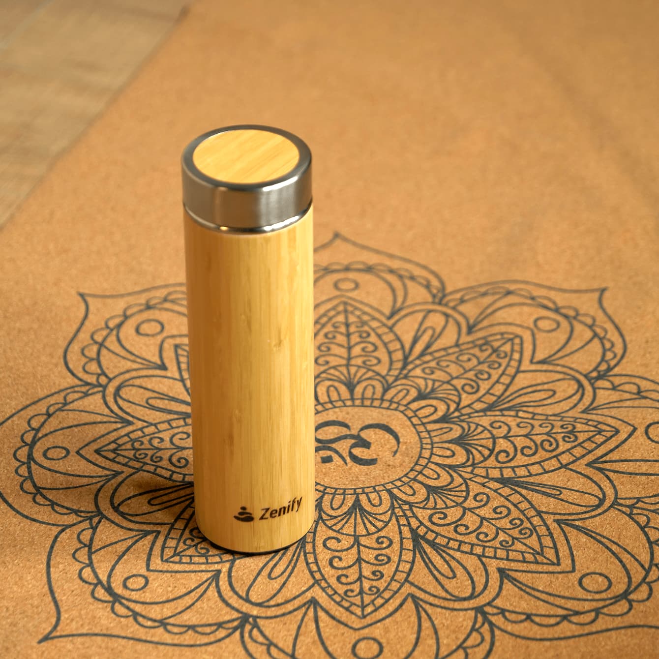 Eco-Friendly Bamboo Insulated Tea Tumbler