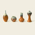 Zenify™ Glaze Echo – Set of 4 Jian Kiln Vases Zenify