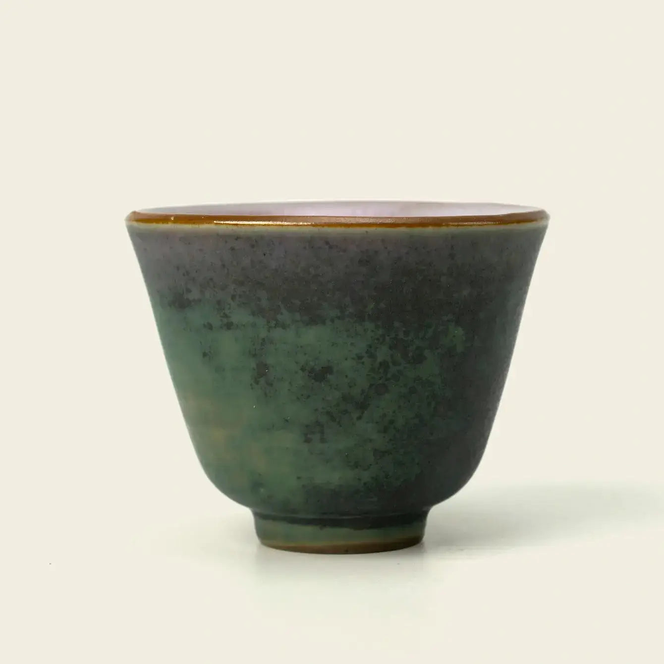 Zenify™ Crane Glaze Cup – Handcrafted Celadon Teacup of Tranquility Zenify
