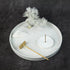 Zenify™ White Stillness Garden – Mini Zen Tray with Incense Holder Zenify