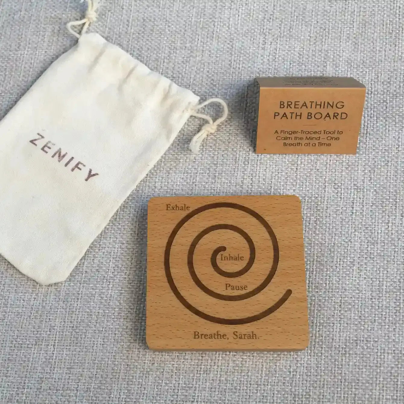 Zenify™ Breathing Path Board – A Personalized Tool for Mindful Pause Zenify