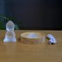 Zenify™ Frosted Crystal Buddha Lamp for Calm & Meditation | A Peaceful Gift Zenify