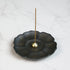 Zenify™ Lotus Incense Holder – Ceramic Lotus Tray with Brass Stick Burner Zenify