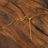 Close-up of the clasp and chain detail of the Zenify™ Mantra Wheel Necklace in gold.