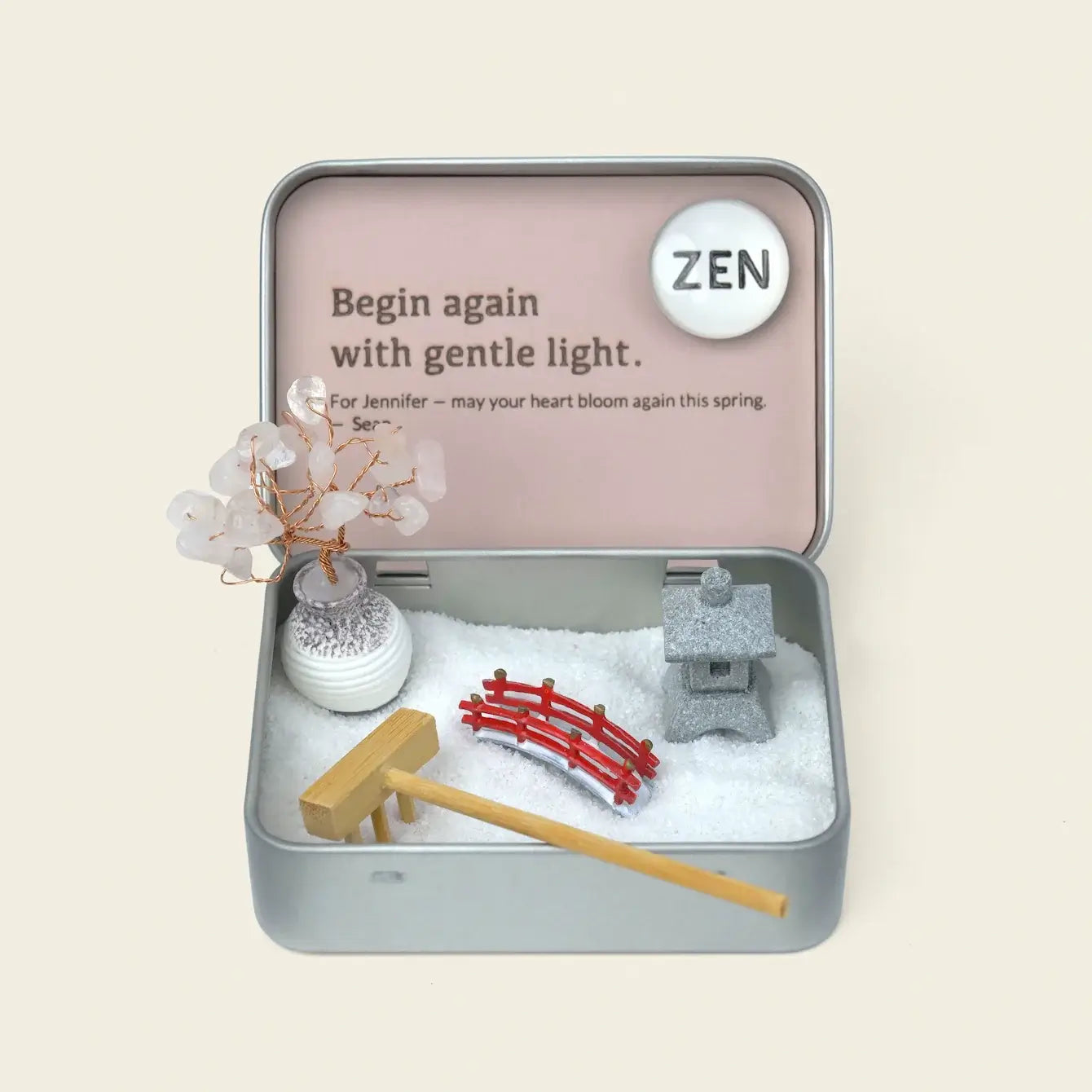 Personalized Four Seasons Zen Crystal Garden – Zenify Pocket of Calm