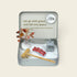 Zenify™ Personalized Four Seasons Zen Crystal Garden with decorative elements and peaceful message.