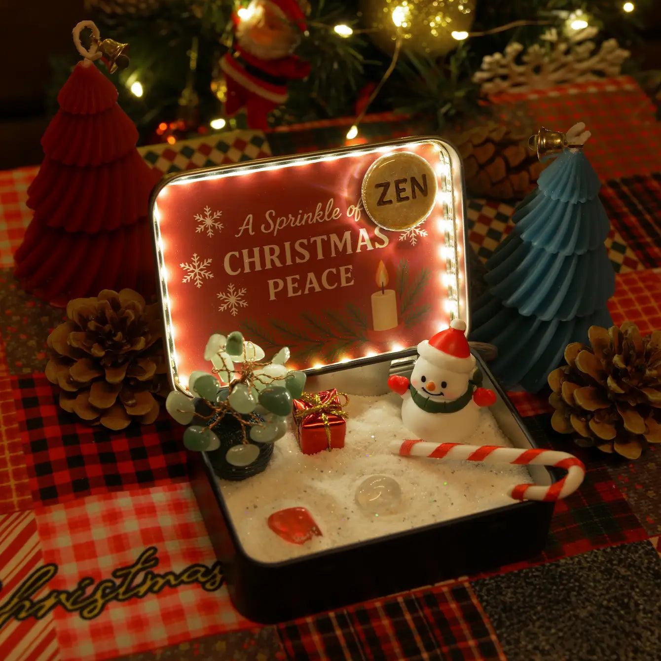 Christmas Crystal Zen Garden