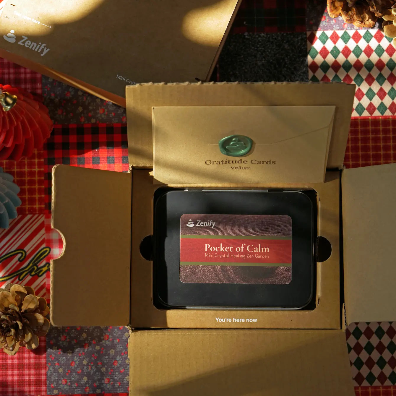 Christmas Crystal Zen Garden